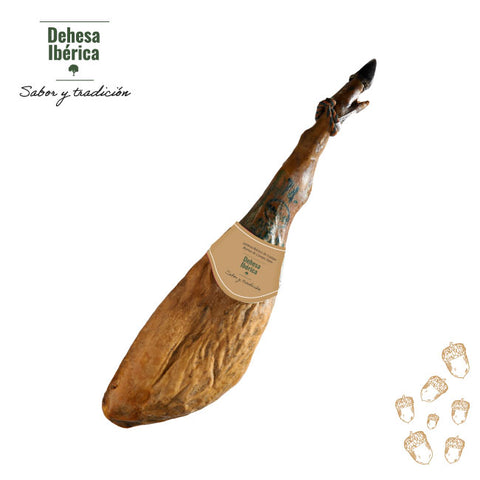 jambon ibérique de campo cebo de campo dehesa iberica pata negra 36 mois d'affinage espagne jambon sec espagnol avec os pièce entière jambon entier jambon avec os