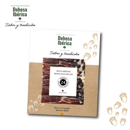 jambon ibérique de campo cebo de campo dehesa iberica pata negra 36 mois d'affinage espagne jambon sec espagnol paleta epaule cochon espagnol cochon noir 